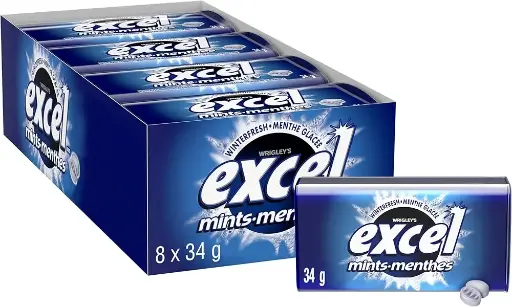 [EMW] EXCEL MINTS - WINTERFRESH 8/CT