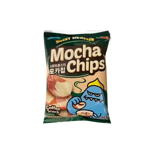 [8809406851429] SWEET MONSTER MOCHA CHIPS 60G