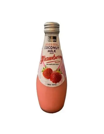 [087703072718] GUGEN COCONUT MILK STRAWBERRY 290ML/6CT