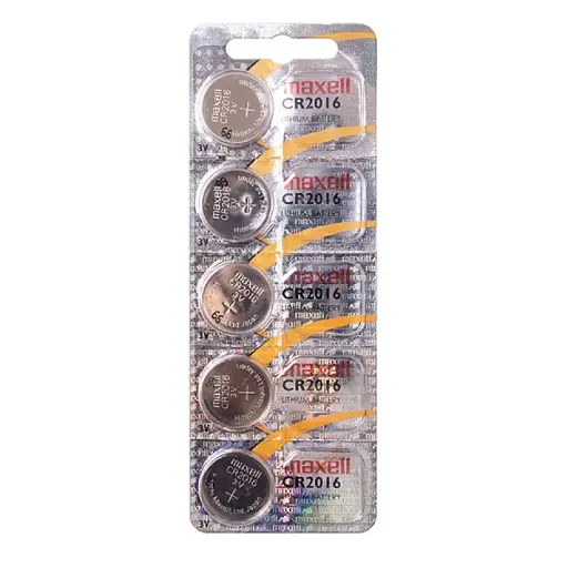 [CR2016] MAXELL BATTERIES 2016 5PK   