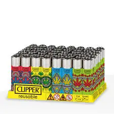 [091585037833] CLIPPER LIGHTERS LEAVES 50/CT 