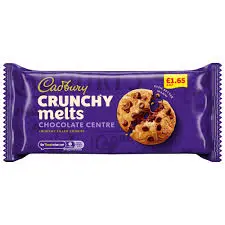 [5428.] CADBURY CRUNCHY MELTS 156G (UK)