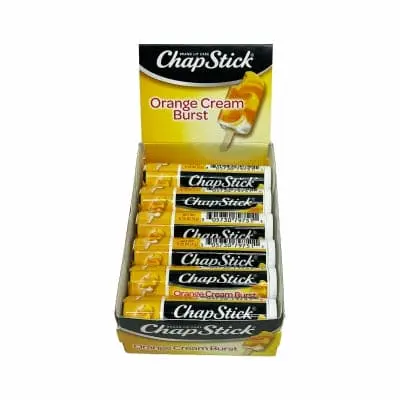 [7512] CHAP STICK ORANGE CREAM BURST /12PK 
