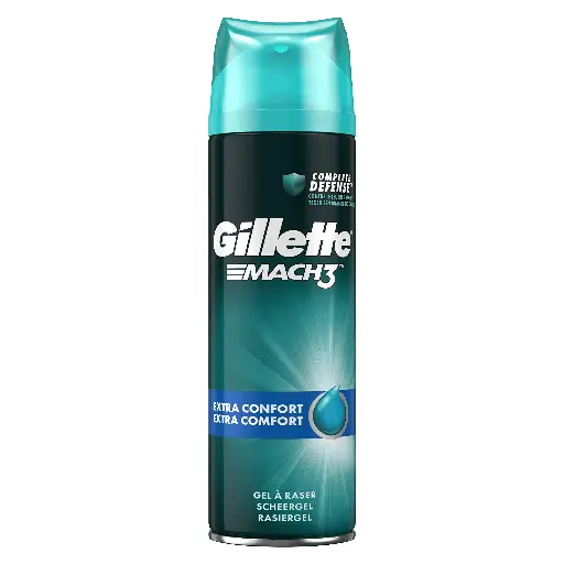 [7702018308309] GILLETTE MACH 3 SHAVE GEL 200ML