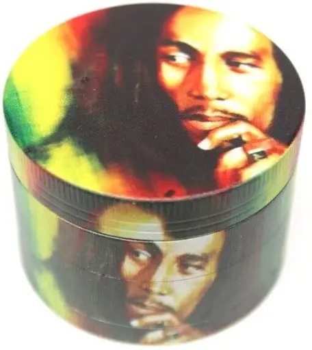 [088169008631] METAL GRINDER BOB MARLEY