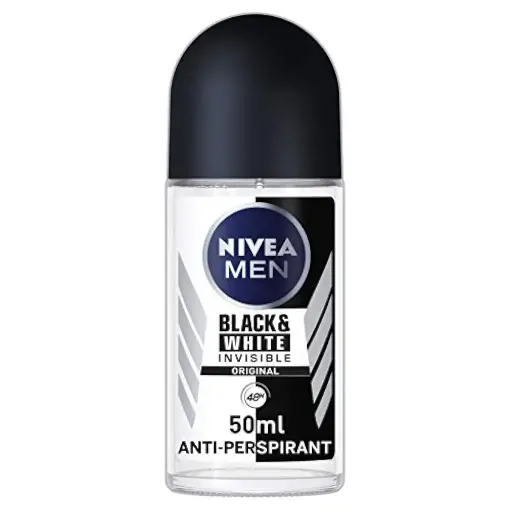 [4552] NIVEA ROLL DEODORANT BLK/WHT FOR MEN/ 1.07OZ