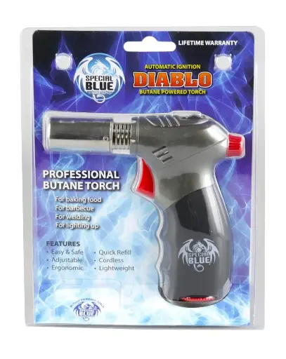 [811490972674] DIABLO SPECIAL BLUE TORCH LIGHTER  