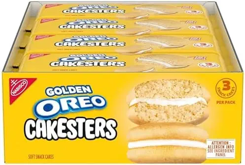 OREO GOLDEN CAKESTERS 8CT 