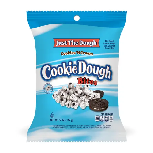 [655956024176] COOKIE DOUGH BITES COOKIES N CREME 142G