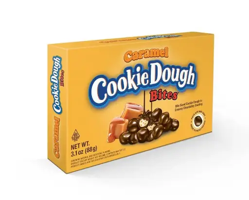 COOKIE DOUGH BITES CARAMEL THEA. 88G