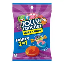 [3637] JOLLY RANCHER FRUITY HARD CANDY 2 IN 1 184G