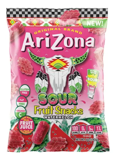 [613008772703] ARIZONA FRUIT SNACKS WATERMELON 142G