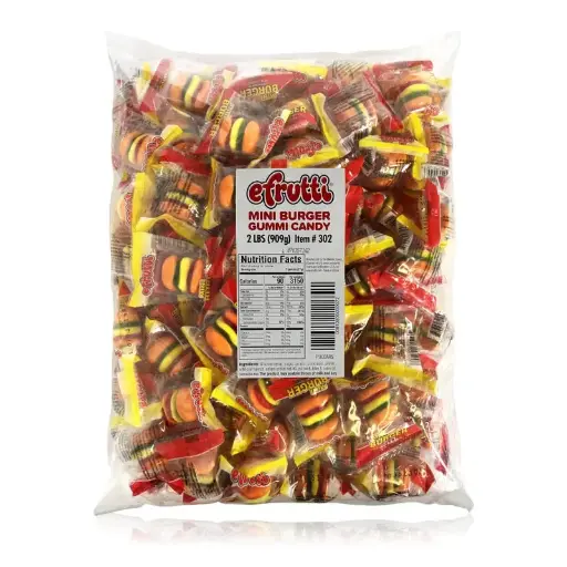 [00813805000072] E.FRUTTI BULK MINI BURGER 2LB