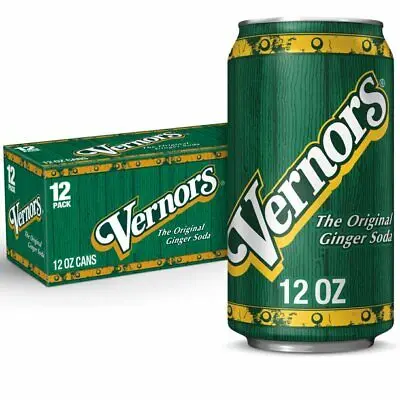 [071434001536] VERNORS GINGER SODA 355ML/12CT