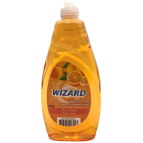 [5523003] WIZARD ORANGE DISHWASHING LIQUID 740ML