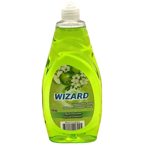 [5523002] WIZARD APPLE DISHWASHING LIQUID 740ML