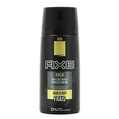 [H24901] AXE BODY SPRAY GOLD 150ML