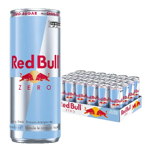 RED BULL ZERO SUGAR 250ML /24PK   