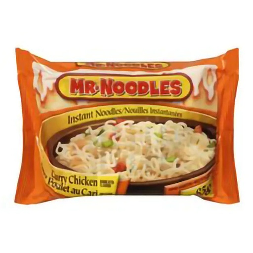 [SUP01120] MR NOODLE CURRY CHICKEN 85G/24PK 