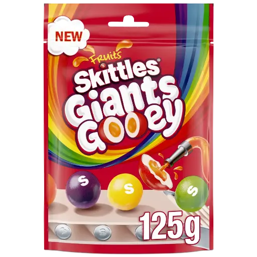 [4009900550321] SKITTLES FRUITS GOOEY 125G