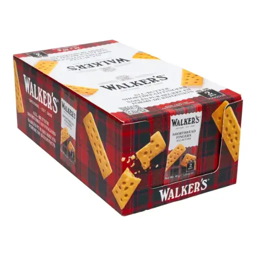 [10039047001166] WALKER'S SHORTBREAD FINGERS DISPLAY 40G/24CT