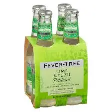 [812136031335] FEVER TREE LIME YUZU 200ML/4CT 