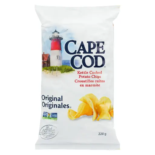CAPE COD CHIPS ORIGINAL LIGHT / 220G 