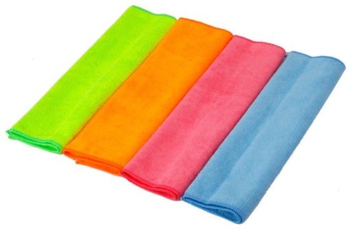 [062823703100] LUCIANO MICROFIBRE DISH CLOTH 4PK