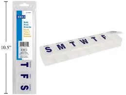 [062823782365] BODICO 7 DAYS PILL PLANNER BOX  