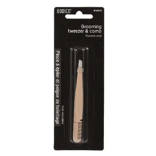 [78079] BODICO GROOMING TWEEZER & COMB