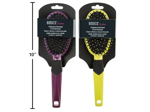 [77411] SALON PADDED OVAL HAIR BRUSH