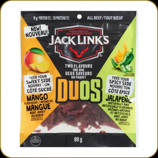 [J1514] JACK LINK'S DUOS MANGO/JALAPENO 80G