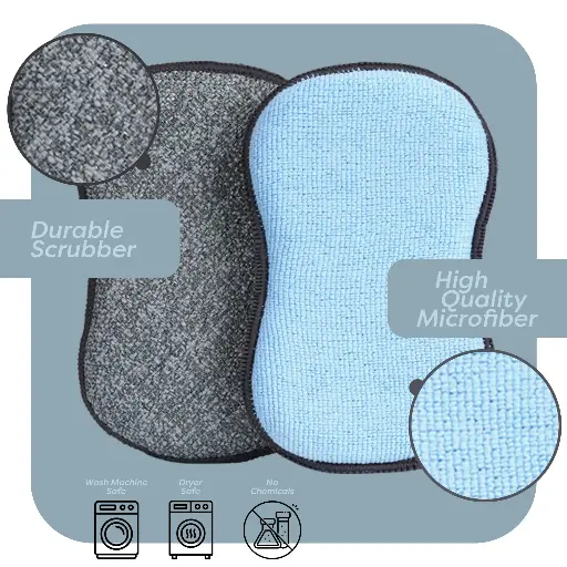 [062823835641] MICROFIBRE DISH SPONGE