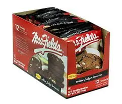 [5156] MRS. FIELDS WHITE FUDGE BROWNIE COOKIES 12CT/720G