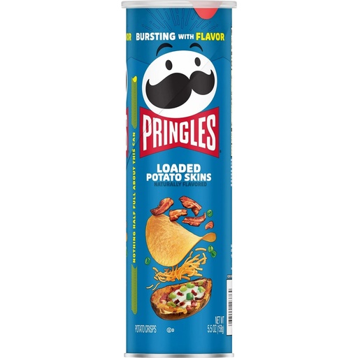 PRINGLES LOADED POTATO SKINS 158G 
