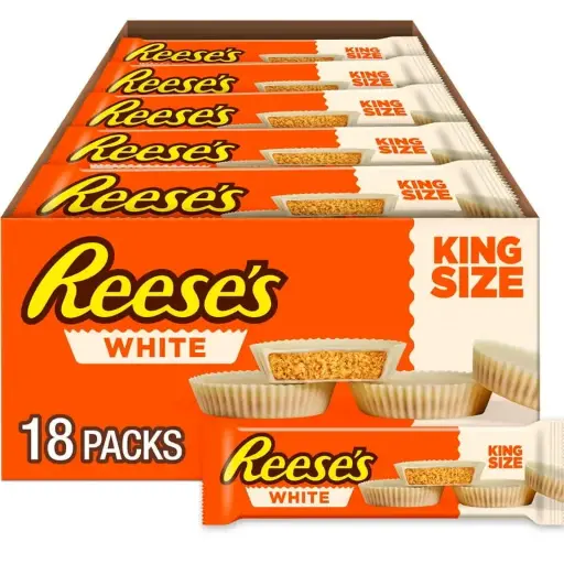 [UT12] REESE'S WHITE P.B. CUP KING SIZE 18CT/79G (US)