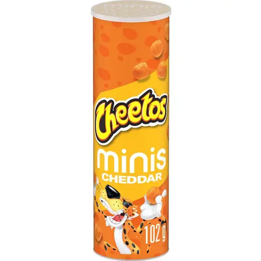 CHEETOS MINIS CHEDDAR 102G