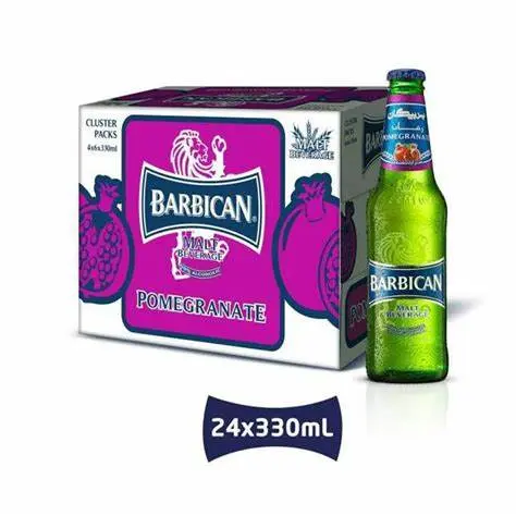BARBICAN POMEGRANATE 330ML / 24CT