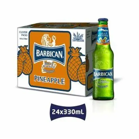 [6281034902674] BARBICAN PINEAPPLE 330ML / 24CT