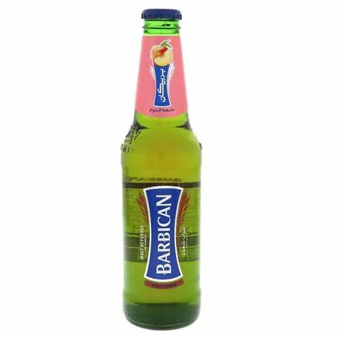 BARBICAN PEACH 330ML / 24CT