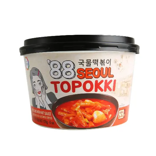 [087703312692] SURASANG TTEOKBOKKI RICE CAKE W/ HOT SAUCE 163G