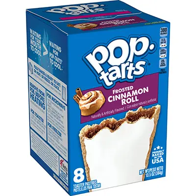 [038000292484] POPTARTS FROSTED CINNAMON ROLL 8CT