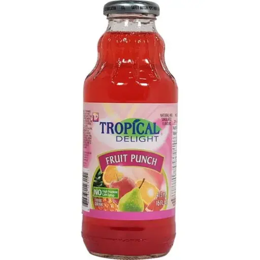 TROPICAL DELIGHT FRUIT PUNCH 473ML/12CT