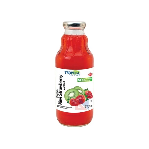 TROPICAL DELIGHT STRAWBERRY KIWI 473ML/12CT