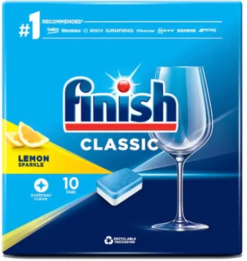 FINISH DISHWASHING LEMON POWERBALL 10TABS