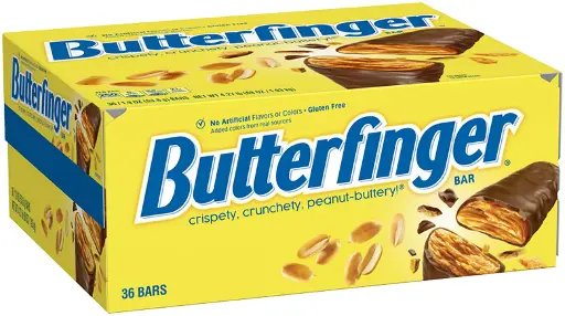 BUTTER FINGER REGULAR BAR 54G/ 36CT 