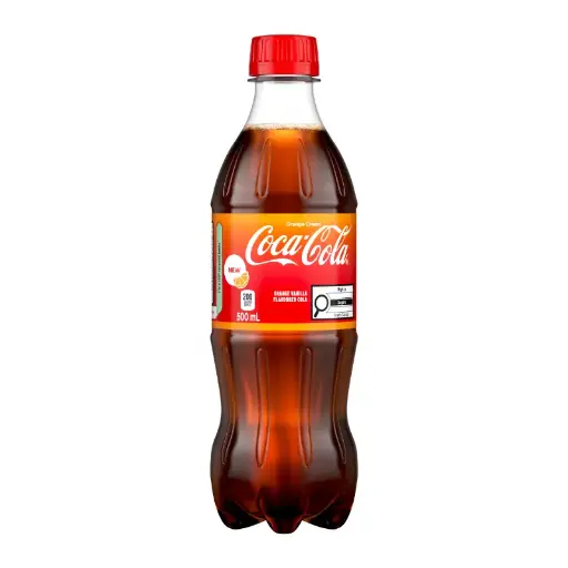 [067000013706] COKE BTL ORANGE CREAM 500ML 
