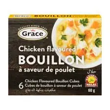 [432163] GRACE CHICKEN BOUILLON CUBES 6PK