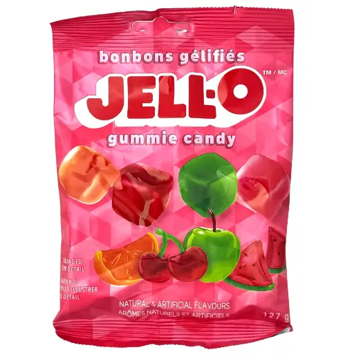 [055415320229] JELL-O BONBONS CUBES GUMMY 127G