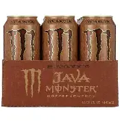 [070847892663] MONSTER ENERGY DRINK JAVA MOCHA 473ML 12CT 